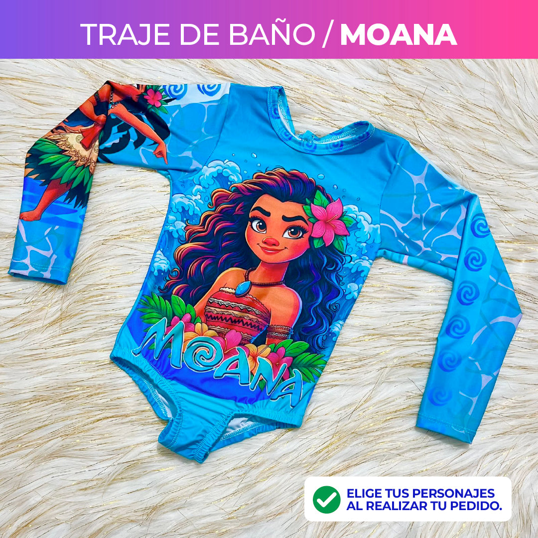 PACK 1 PIJAMA + 1 TRAJE DE BAÑO NIÑA