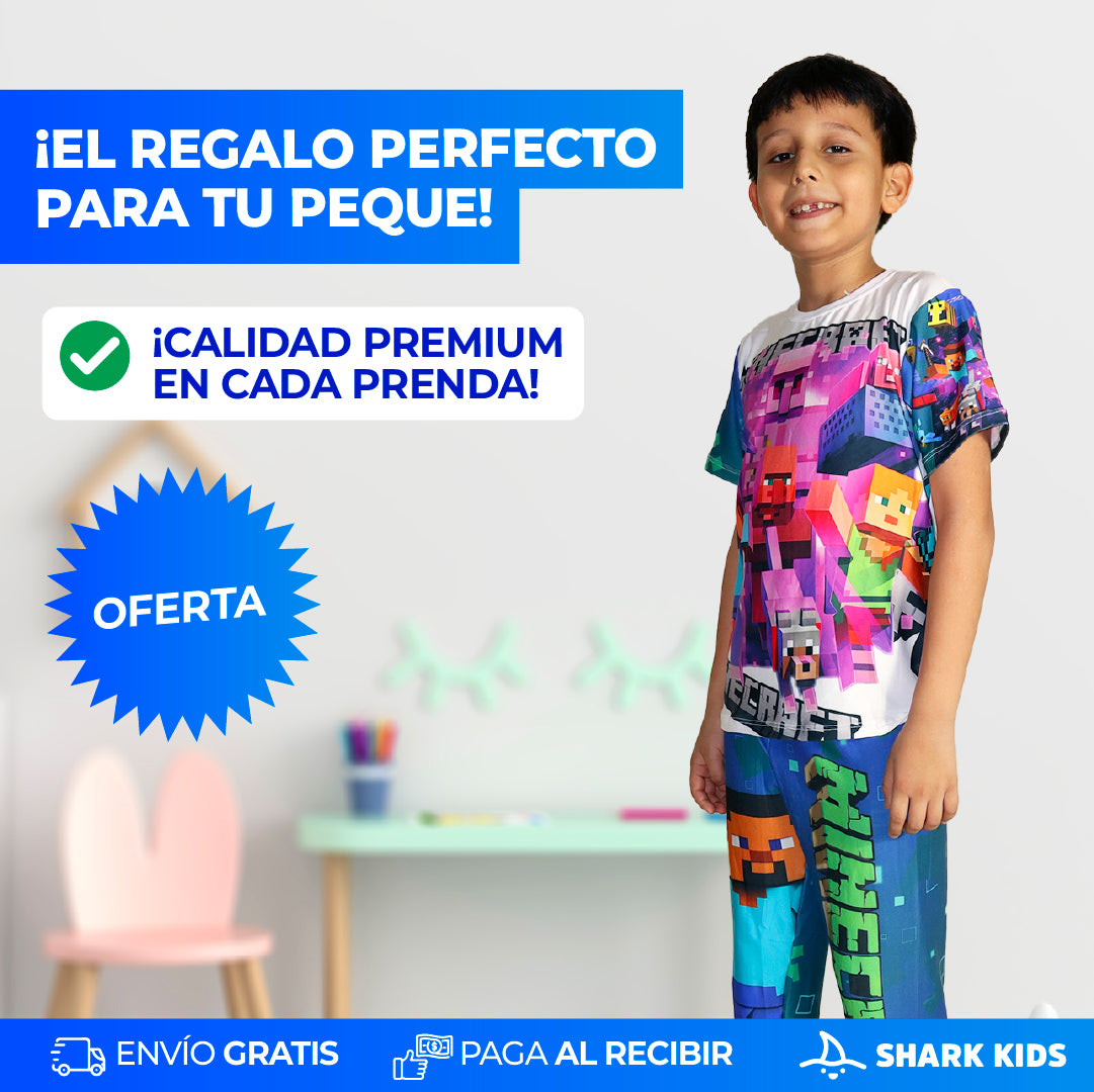 PACK 1 PIJAMA + 1 TRAJE DE BAÑO NIÑO