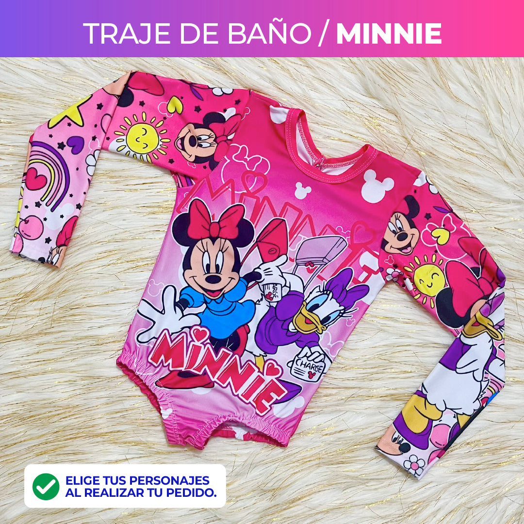 PACK 1 PIJAMA + 1 TRAJE DE BAÑO NIÑA