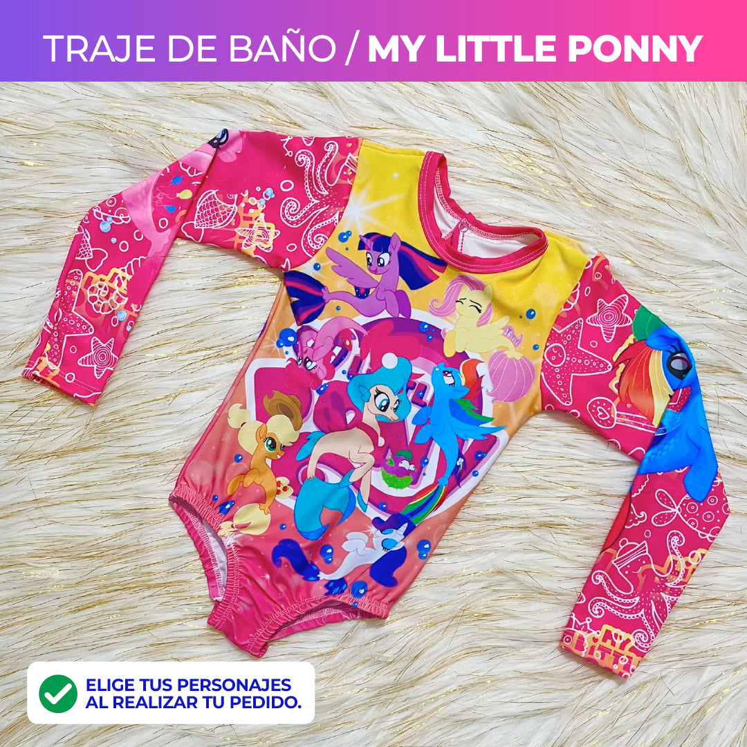 PACK 1 PIJAMA + 1 TRAJE DE BAÑO NIÑA