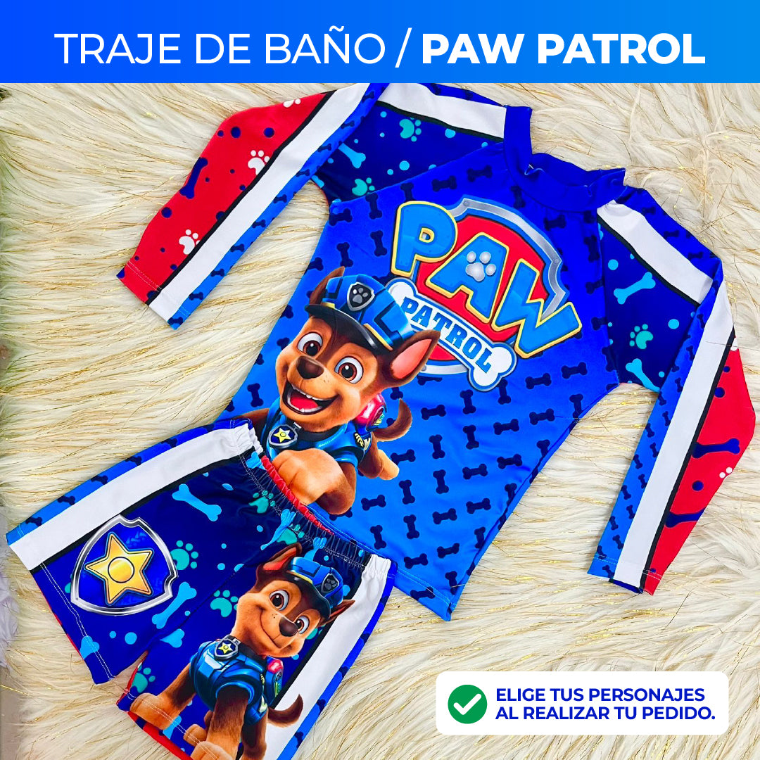 PACK 1 PIJAMA + 1 TRAJE DE BAÑO NIÑO