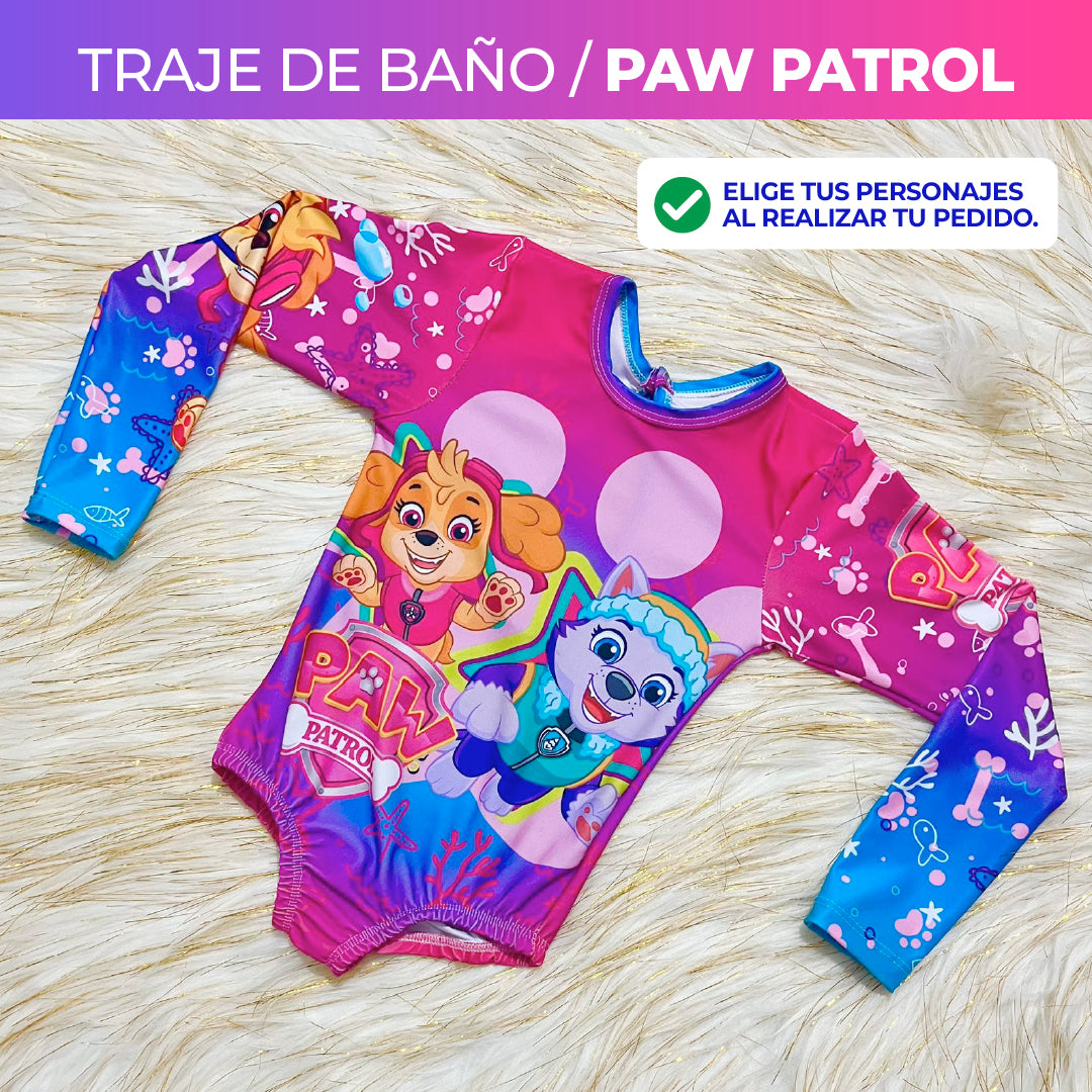 PACK 1 PIJAMA + 1 TRAJE DE BAÑO NIÑA