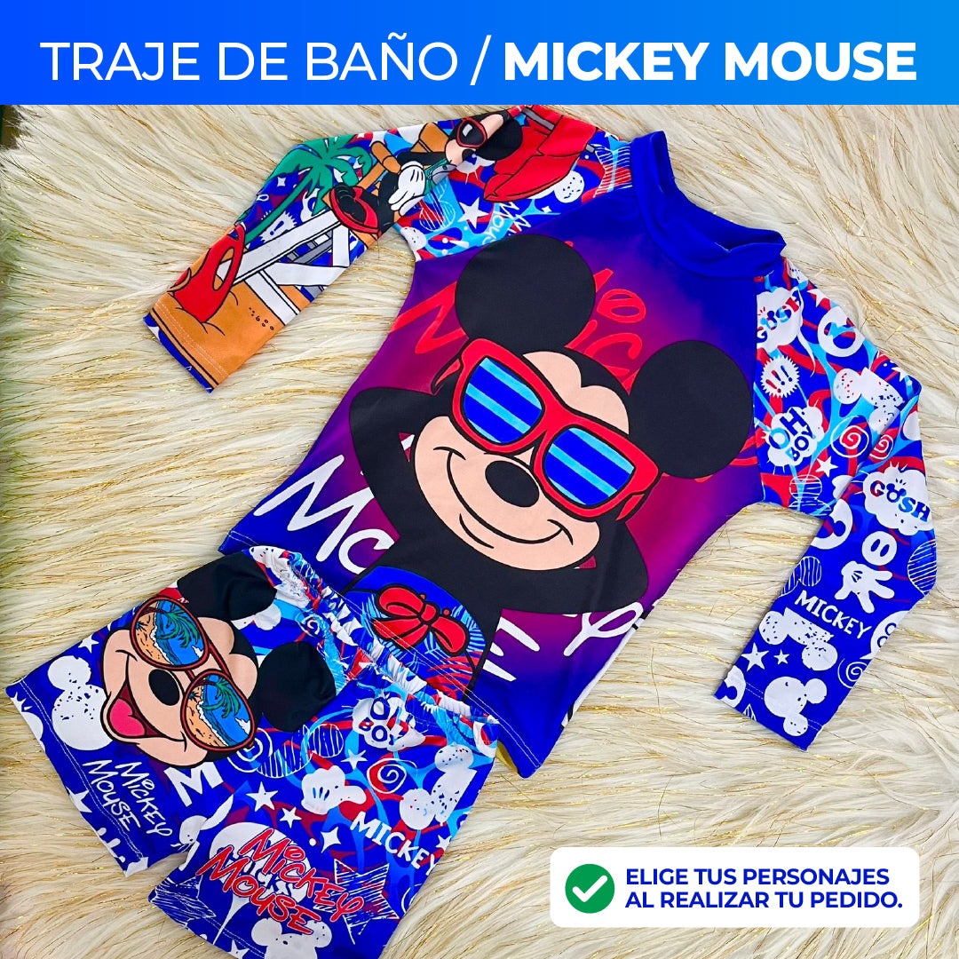 PACK 1 PIJAMA + 1 TRAJE DE BAÑO NIÑO
